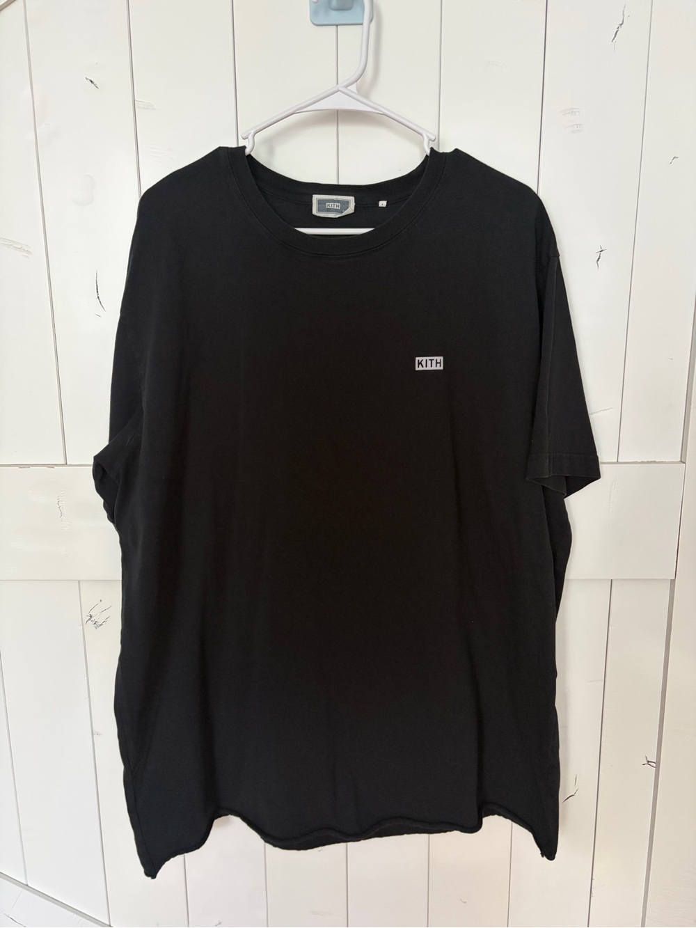 Kith Black Short Sleeve Logo Tee